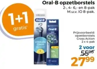 Trekpleister Oral-B opzetborstels aanbieding