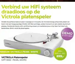 EP Beerepoot VICTROLA Platenspeler aanbieding