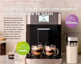EP Beerepoot KITCHENAID Koffiemachine aanbieding