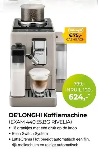 EP Beerepoot DE'LONGHI Koffiemachine aanbieding