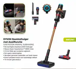 EP Beerepoot DYSON Steelstofzuiger met dweilfunctie aanbieding