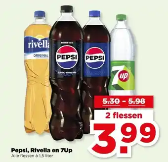 PLUS Pepsi, Rivella en 7Up aanbieding