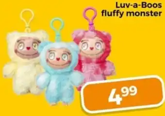 Trekpleister Luv-a-Boos fluffy monster aanbieding