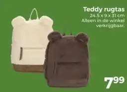 Trekpleister Teddy rugtas aanbieding