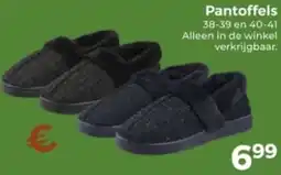 Trekpleister Pantoffels aanbieding