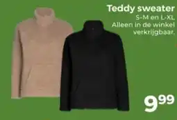 Trekpleister Teddy sweater aanbieding