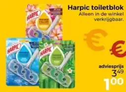 Trekpleister Harpic toiletblok aanbieding