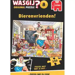 Albert Heijn Jumbo Wasgij dierenvrienden 150 stuks aanbieding