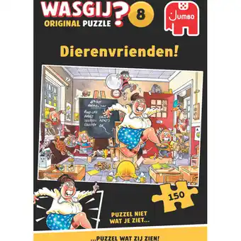 Albert Heijn Jumbo Wasgij dierenvrienden 150 stuks aanbieding
