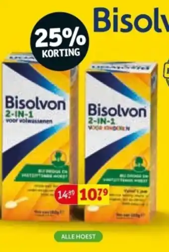 Kruidvat Bisolvon 2-in-1 aanbieding