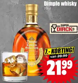 Dirk Dimple whisky aanbieding