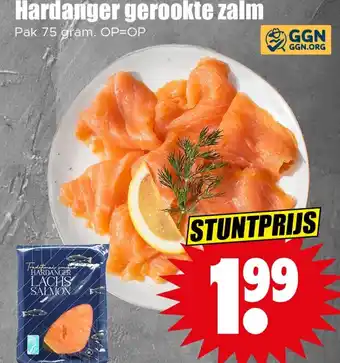 Dirk Hardanger gerookte zalm aanbieding