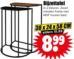 Dirk Bijzettafel aanbieding