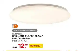 Praxis Brilliant Plafondlamp Farica Starry aanbieding