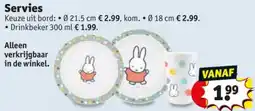 Kruidvat Servies aanbieding