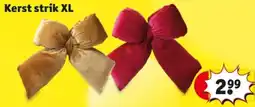 Kruidvat Kerst strik XL aanbieding