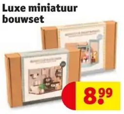 Kruidvat Luxe miniatuur bouwset aanbieding