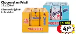 Kruidvat Chocomel en Fristi aanbieding