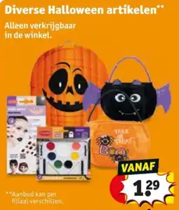 Kruidvat Diverse Halloween artikelen aanbieding