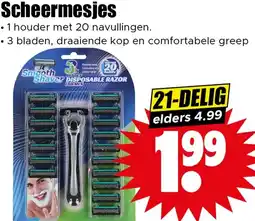 Dirk Scheermesjes aanbieding