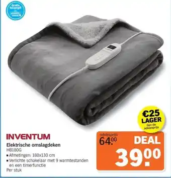 Albert Heijn Elektrische omslagdeken aanbieding
