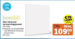 Albert Heijn Slim infrarood verwarmingspaneel aanbieding