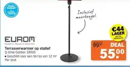Albert Heijn Terrasverwarmer op statief aanbieding