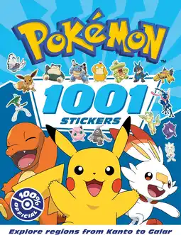 Amazon Pokémon: 1001 Stickers: The ultimate sticker book for Pokémon fans aanbieding
