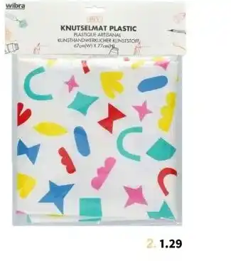 Wibra Knutselmat, aanbieding