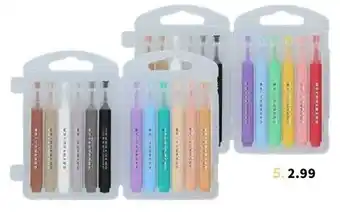 Wibra Acrylmarkers aanbieding