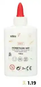 Wibra Hobbylijm aanbieding