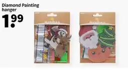 Wibra Diamond Painting hanger aanbieding