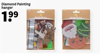 Wibra Diamond Painting hanger aanbieding