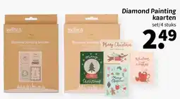 Wibra Diamond Painting kaarten aanbieding