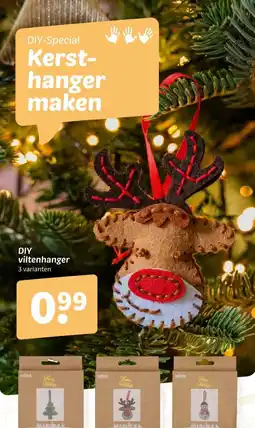 Wibra DIY viltenhanger aanbieding