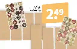 Wibra Aftel- kalender aanbieding