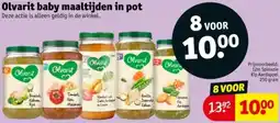 Kruidvat Olvarit baby maaltijden in pot aanbieding