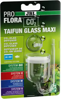 Amazon JBL PROFLORA CO2 TAIFUN GLASS MAXI aanbieding