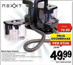 Vomar Voordeelmarkt Nexxt Spot Cleaner aanbieding