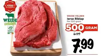 Vomar Voordeelmarkt lerse Riblap aanbieding