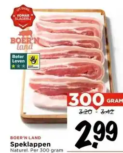 Vomar Voordeelmarkt Speklappen aanbieding