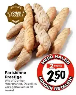 Vomar Voordeelmarkt Parisienne Prestige aanbieding