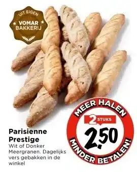 Vomar Voordeelmarkt Parisienne Prestige aanbieding