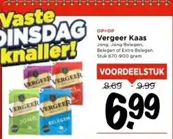 Vomar Voordeelmarkt Vergeer Kaas aanbieding