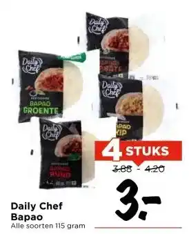 Vomar Voordeelmarkt Daily Chef Bapao aanbieding