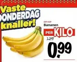 Vomar Voordeelmarkt Bananen aanbieding