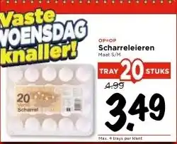 Vomar Voordeelmarkt Scharreleieren aanbieding