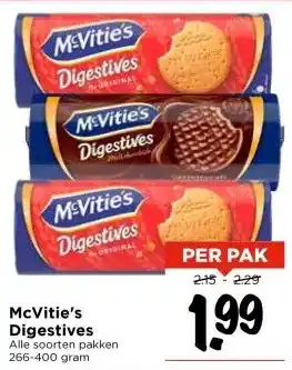 Vomar Voordeelmarkt McVitie's Digestives aanbieding