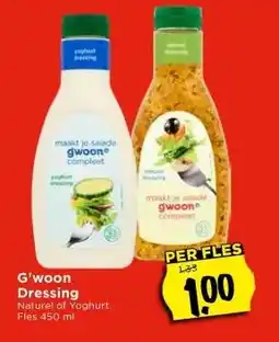 Vomar Voordeelmarkt G'woon Dressing aanbieding