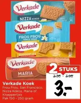 Vomar Voordeelmarkt Verkade Koek aanbieding